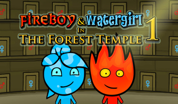 Fireboy & Watergirl 1 in The Forest Temple