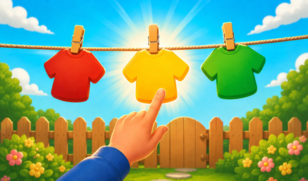 Dry your clothes: Don't let them fall