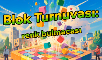 Blok Turnuvası: renk bulmacası