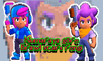 Numaraya göre Brawl stars rengi