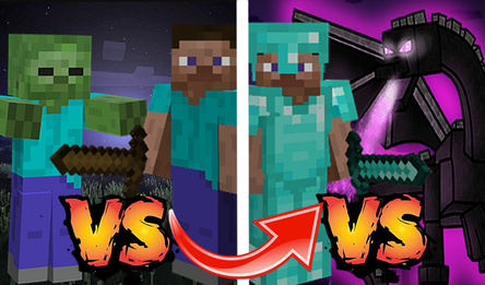 Уничтожай Монстров: Майнкрафт!