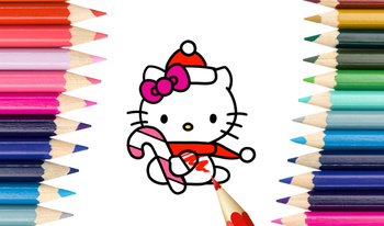 Drawy: Hello Kitty Coloring Pages