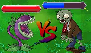 Destroy the zombies: PVZ!