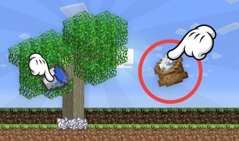 Grow a tree in Mine!