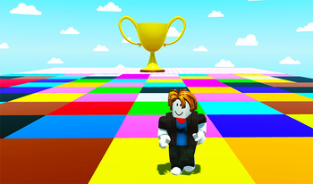 Robux: Stand on the right color