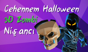 Cehennem Halloween: 3D zombi nişancı