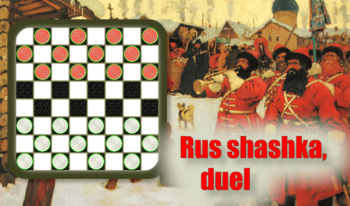 Rus shashka, duel