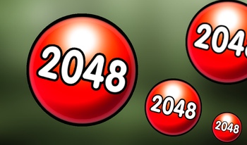 2048 Puzzle: Falling Balls