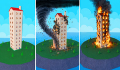 Survive the Disasters: Obby