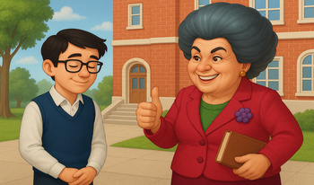 Robbie: Escape from l teacher!