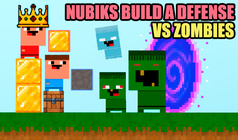 Nubiks build a defense vs zombies