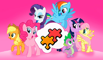 My little pony - Bright puzzles
