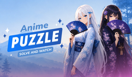 Anime Puzzle: Solve and Watch