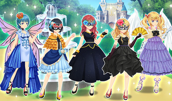 Anime Princess Dress Up