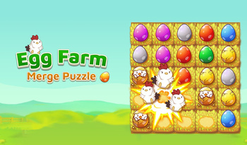 Egg Farm Merge Puzzle
