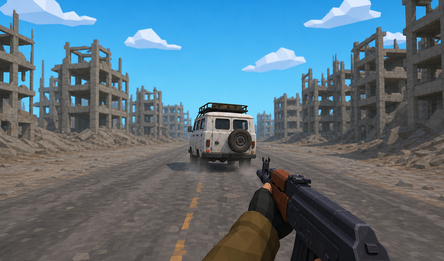 Godfather Road Chase: Realistic Shooter Guns