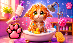 Help the kitten. Pets.