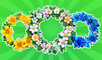 Merge: Wreath of Flowers!