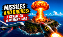 Missiles and Drones: A Strike On A Military Base