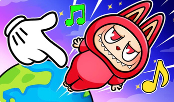 Labubu evolution clicker! Create music from meme!