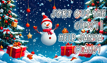 Sort out the gifts! | Help Santa Claus!