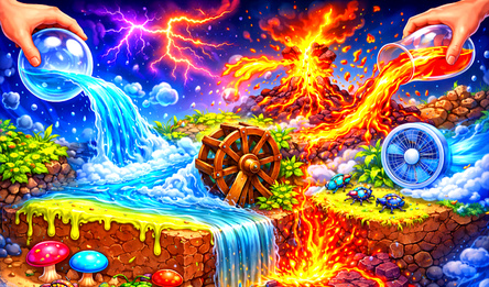 Infinite Sandbox: World of Living Reactions