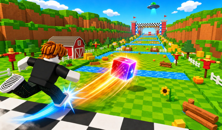 Kick a Lucky Block: Tsunami Football