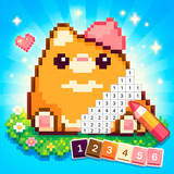 Coloring by Numbers. Pixel World