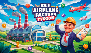 Idle Airplane Factory Tycoon