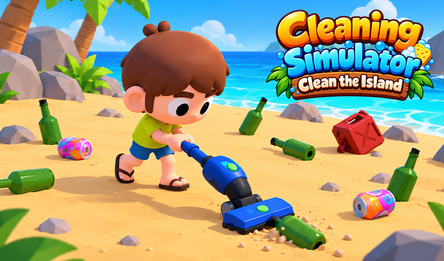 Cleaning Simulator: Clean the Island