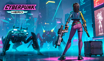 Cyberpunk Hero