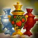 Samovars of the USSR: Tea Party in Autumn!