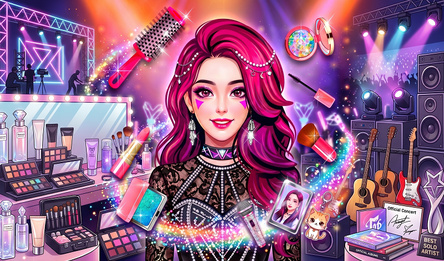 Korean Beauty Salon: K-pop & Anime