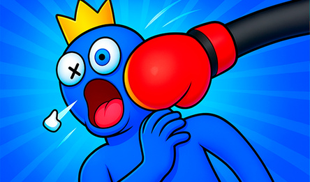 Beat the Rainbow Man: Box Playground!