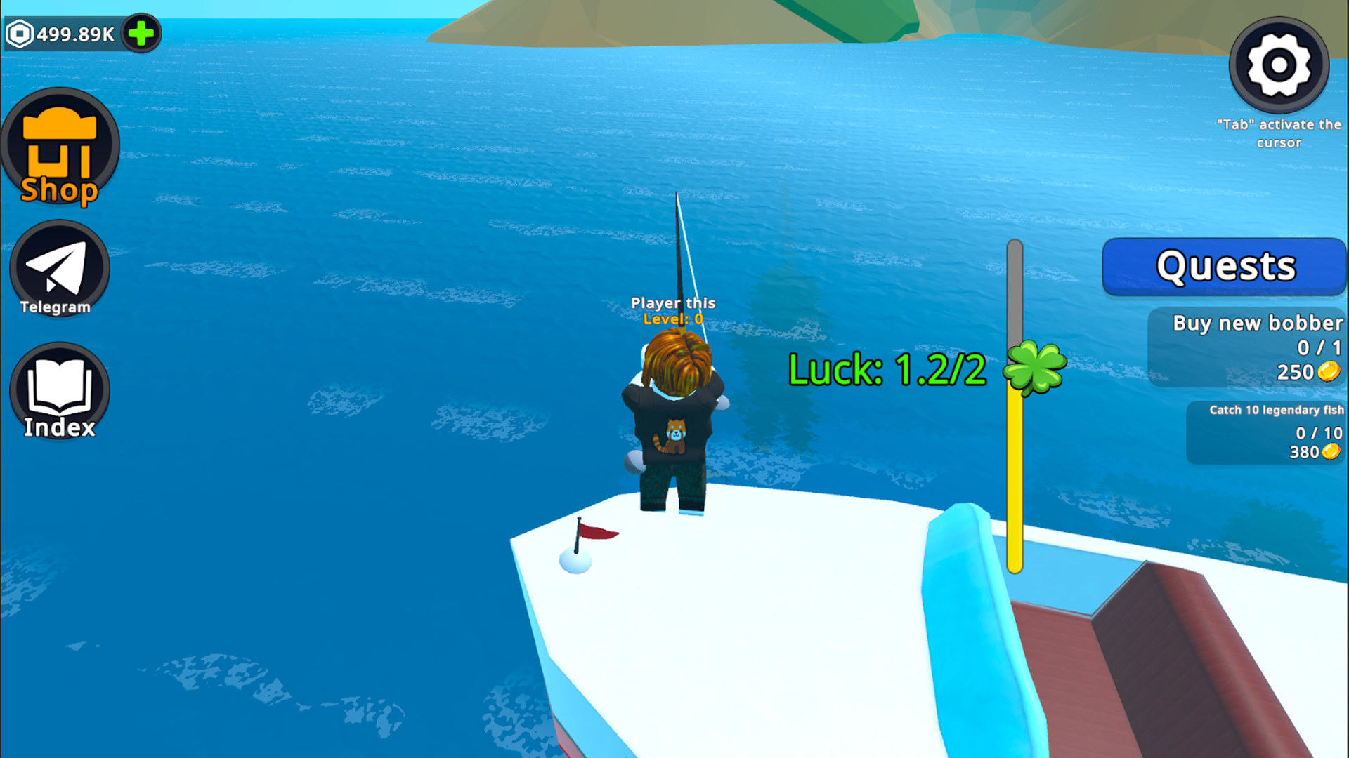 Fish it! Obby Fishing (由Chillo Games 开发): 在AllWebGames 上免费在线游玩