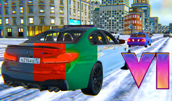 BMW M5 CS Winter Drift