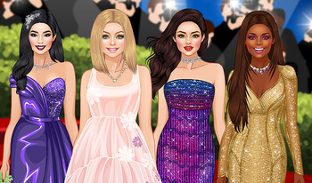 Red Carpet Dress Up Game