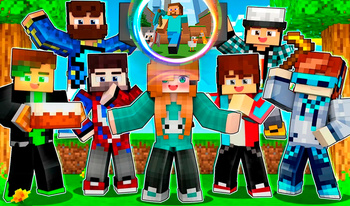 Steve, Nubik, Lenya, Enderman and music!