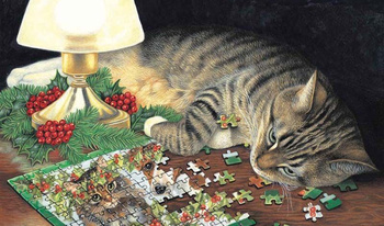 Grappige Katten: Een Puzzel