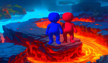 Fire and Water 3d: new adventures