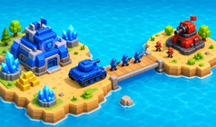 Blue vs Red: Craft and Battle