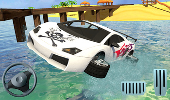 Surfing by car 3D