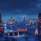 Russian Night Cities Mosaic