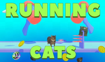 Running cats