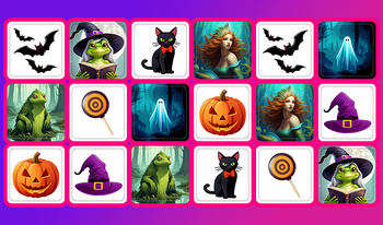 Find the pairs: Halloween
