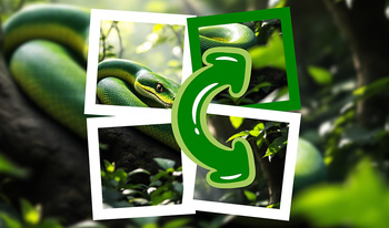 Mix Puzzle: Snakes