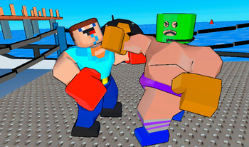 Obby: Ragdoll Boxing