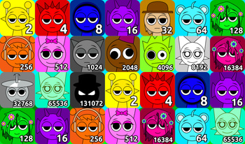 Sprunki But 2048