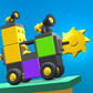 Gra Crafting fighting car out of blocks