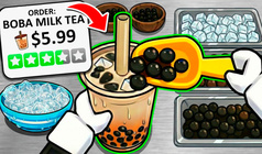 Bubble Tea Cafe: Obby 3D Simulator Tycoon